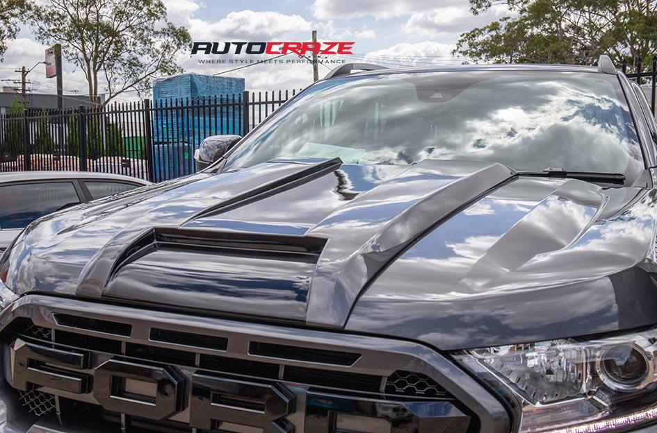 FORD RANGER AVALANCHE GLOSS BLACK MILLED ACCENTS